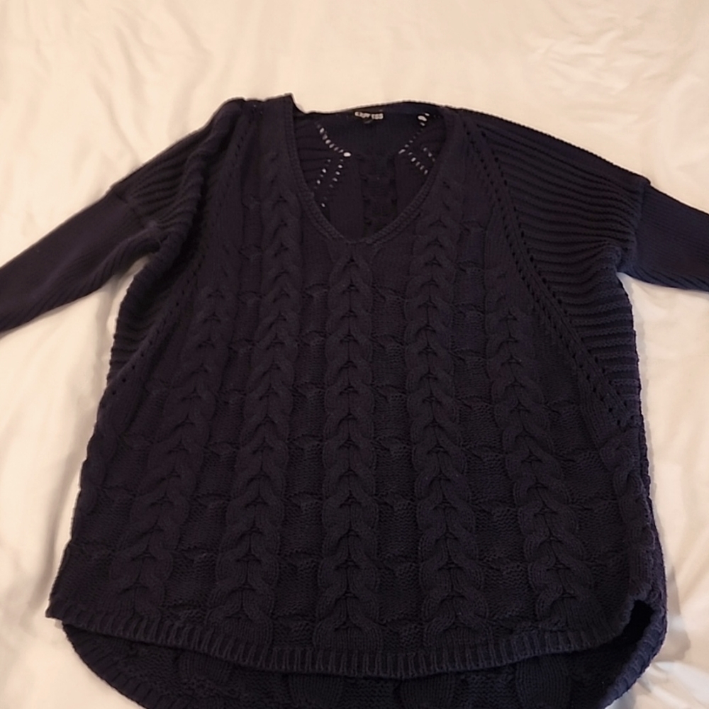 Express V neck sweater